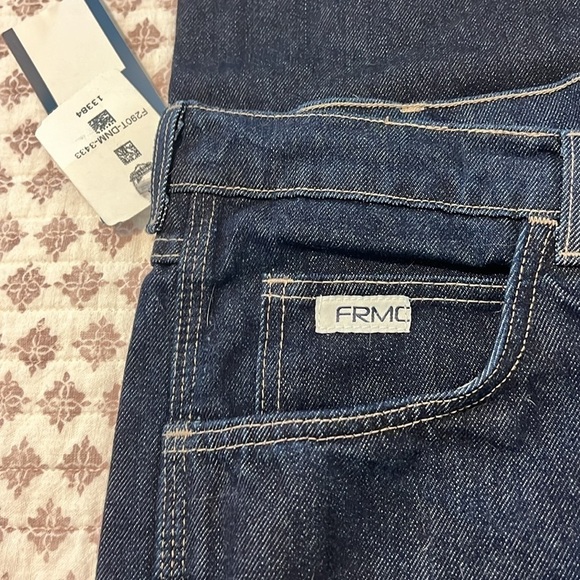 NWT Tyndale FRMC Flame Resistant Carpenter Work Pants Jeans 34 x 33 Dark Wash - Picture 9 of 17